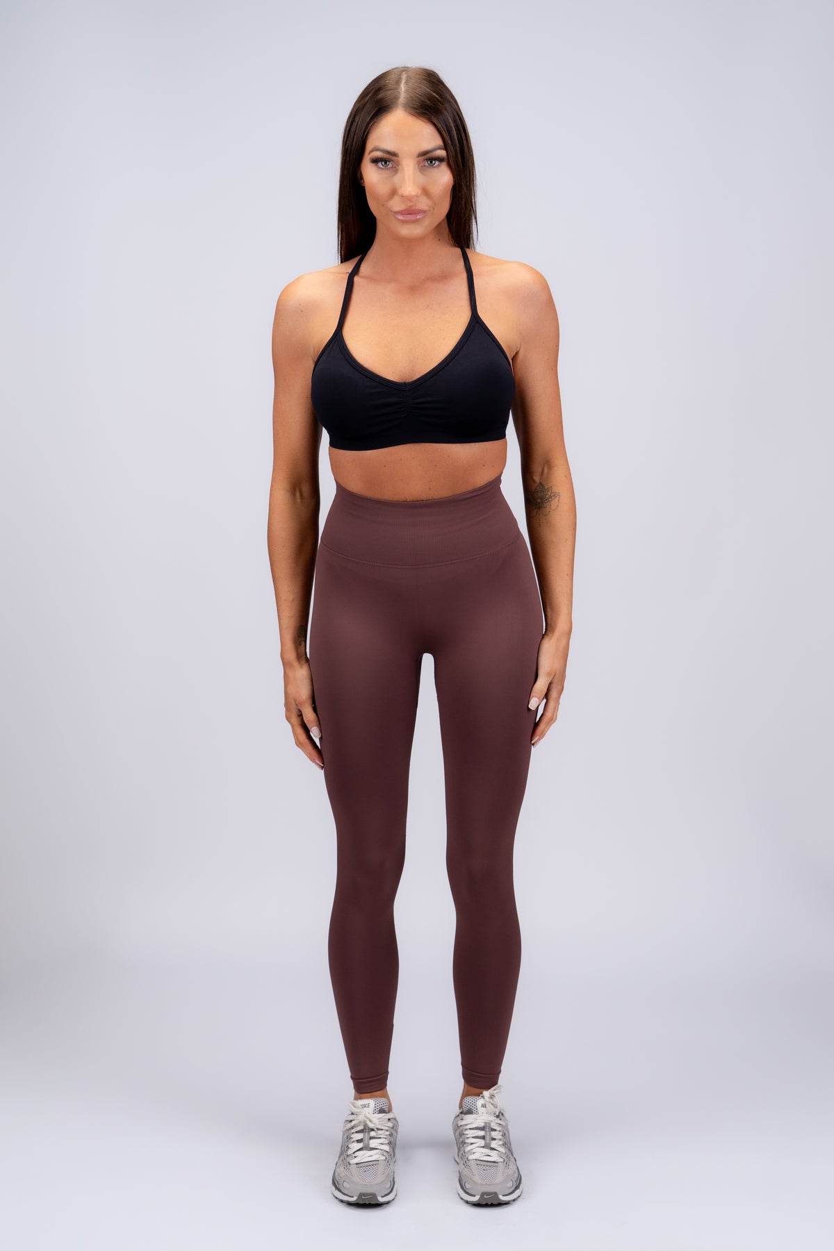 Ruched Leggings Mocha