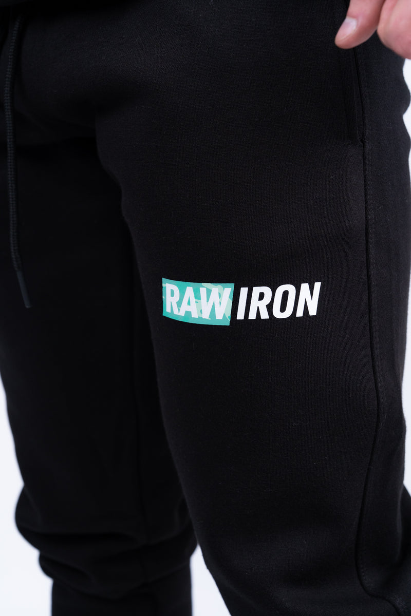 Raw Camo Joggers Black