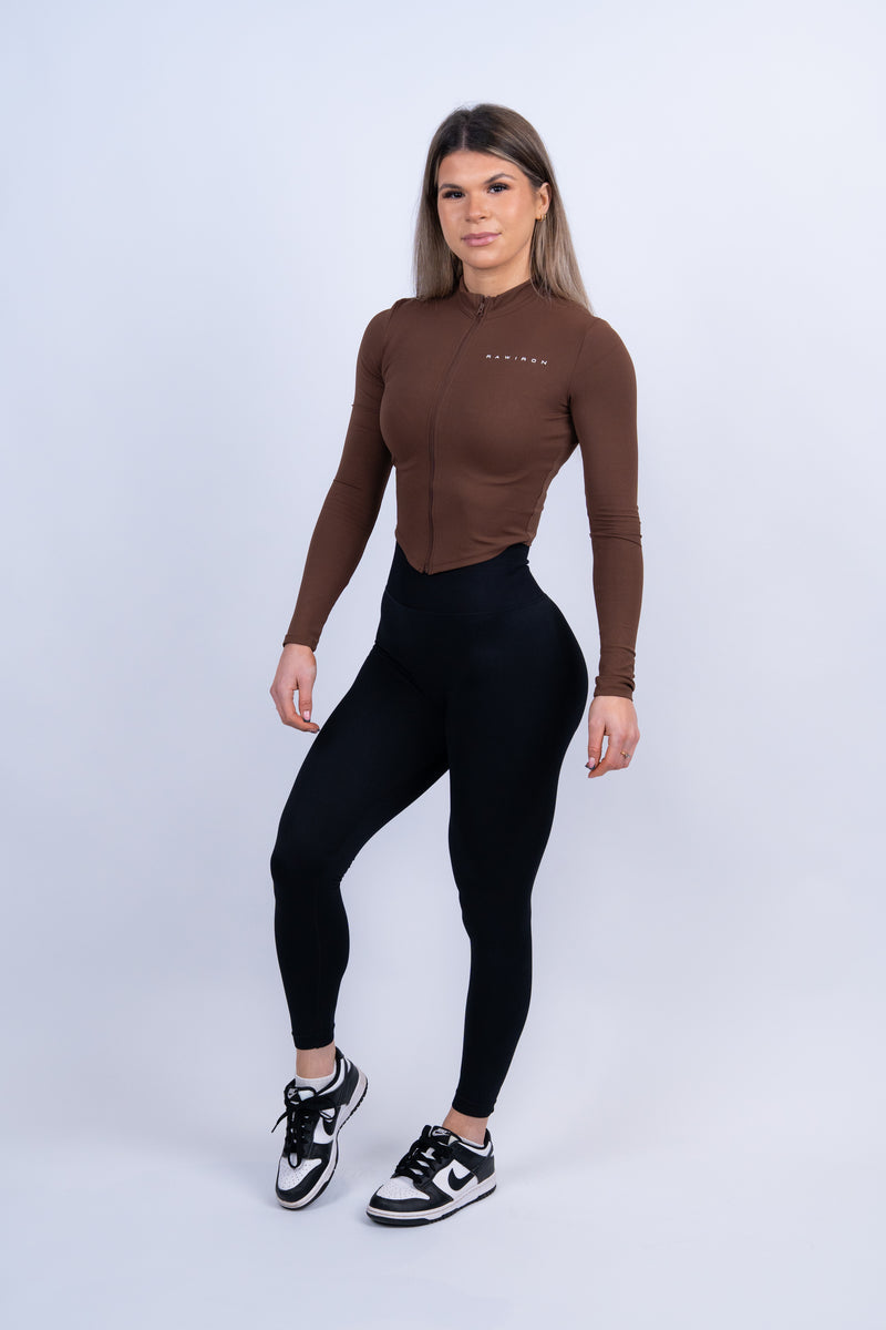 Ruched Leggings Black