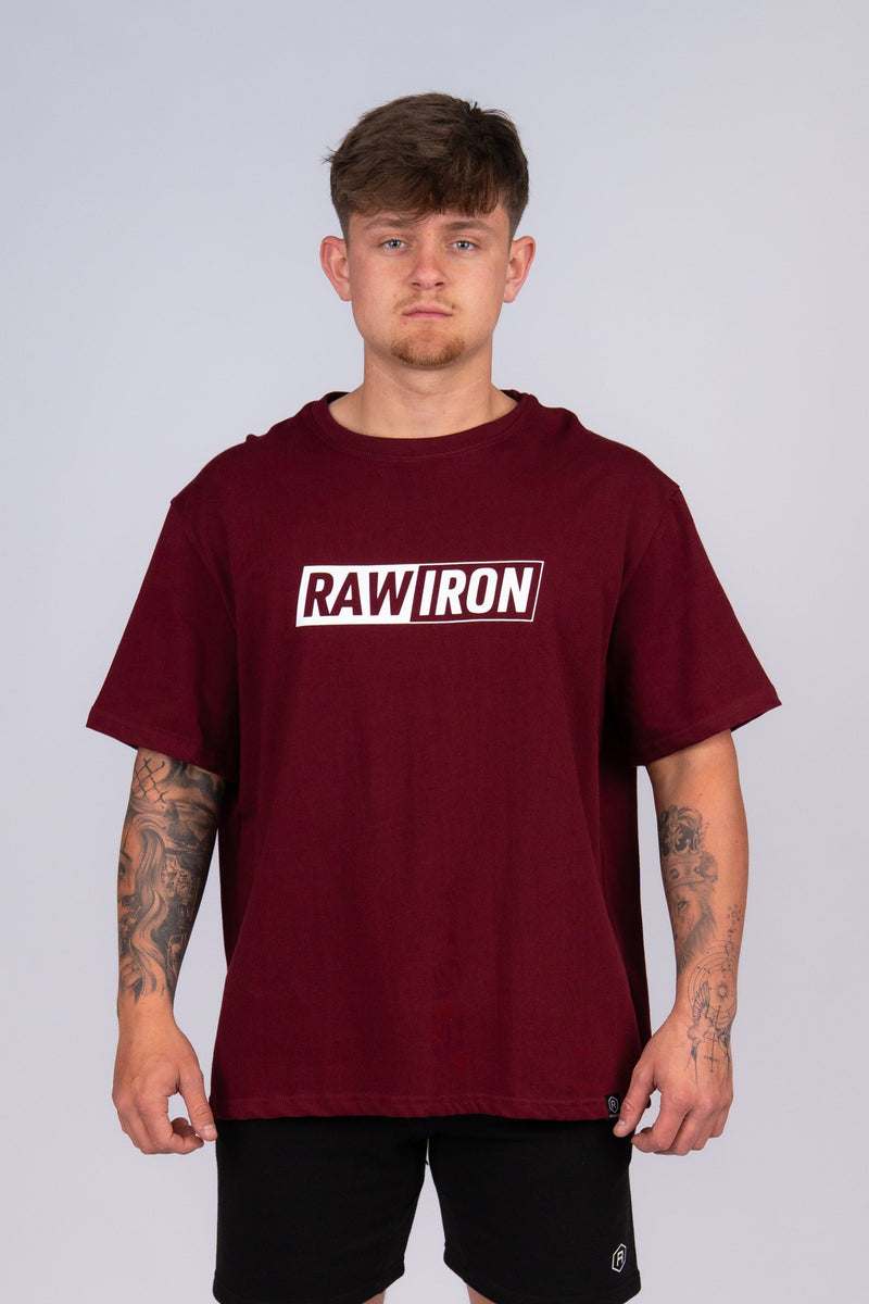 Contrast Original T-Shirt Burgundy