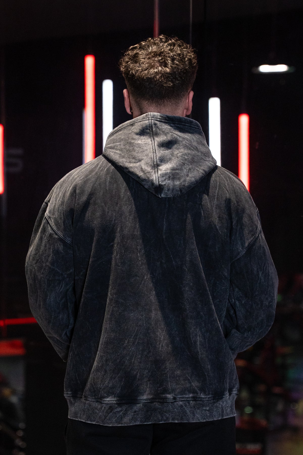 Body Tech Distressed Hoodie