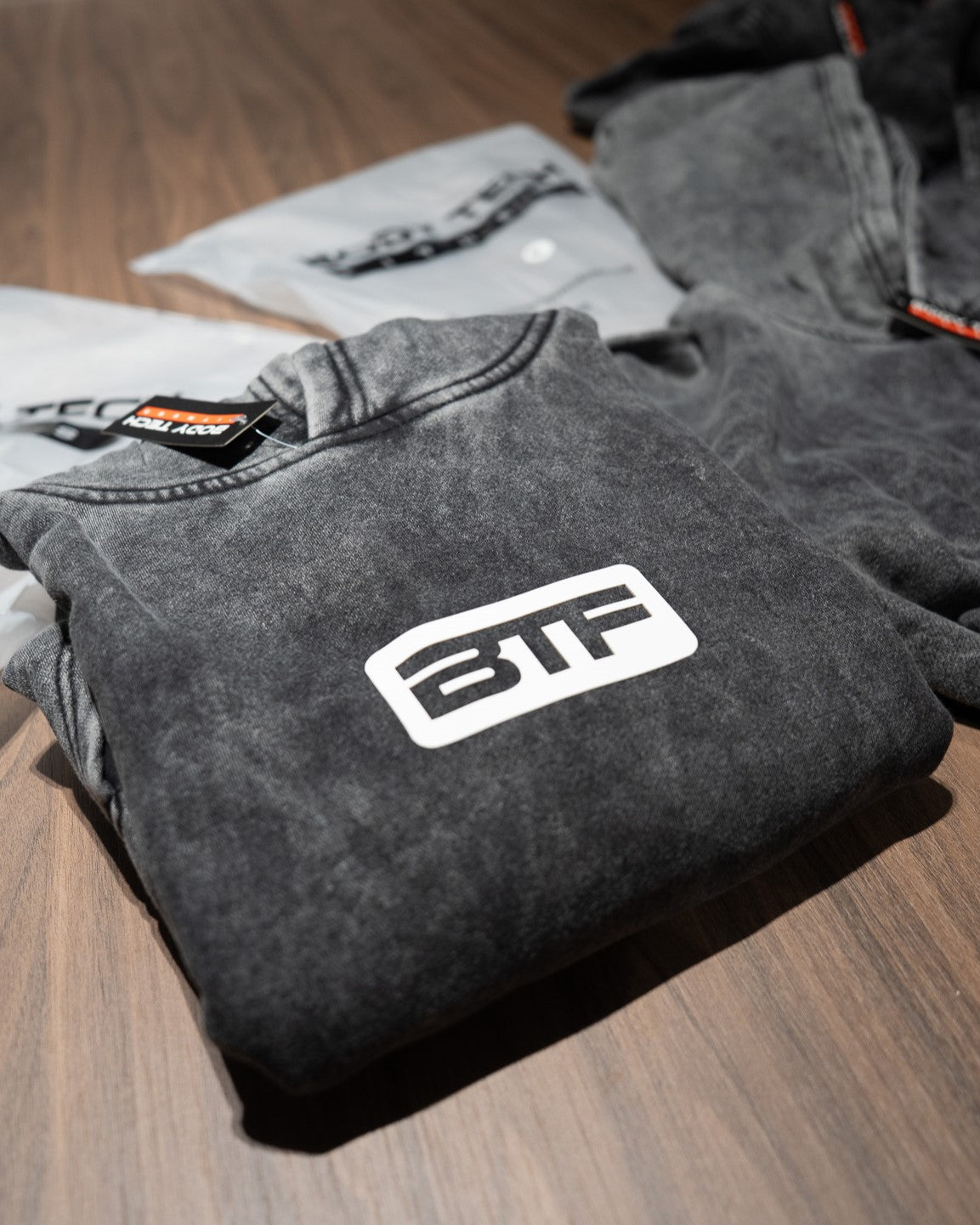 Body Tech Hoodie - Washed Slate