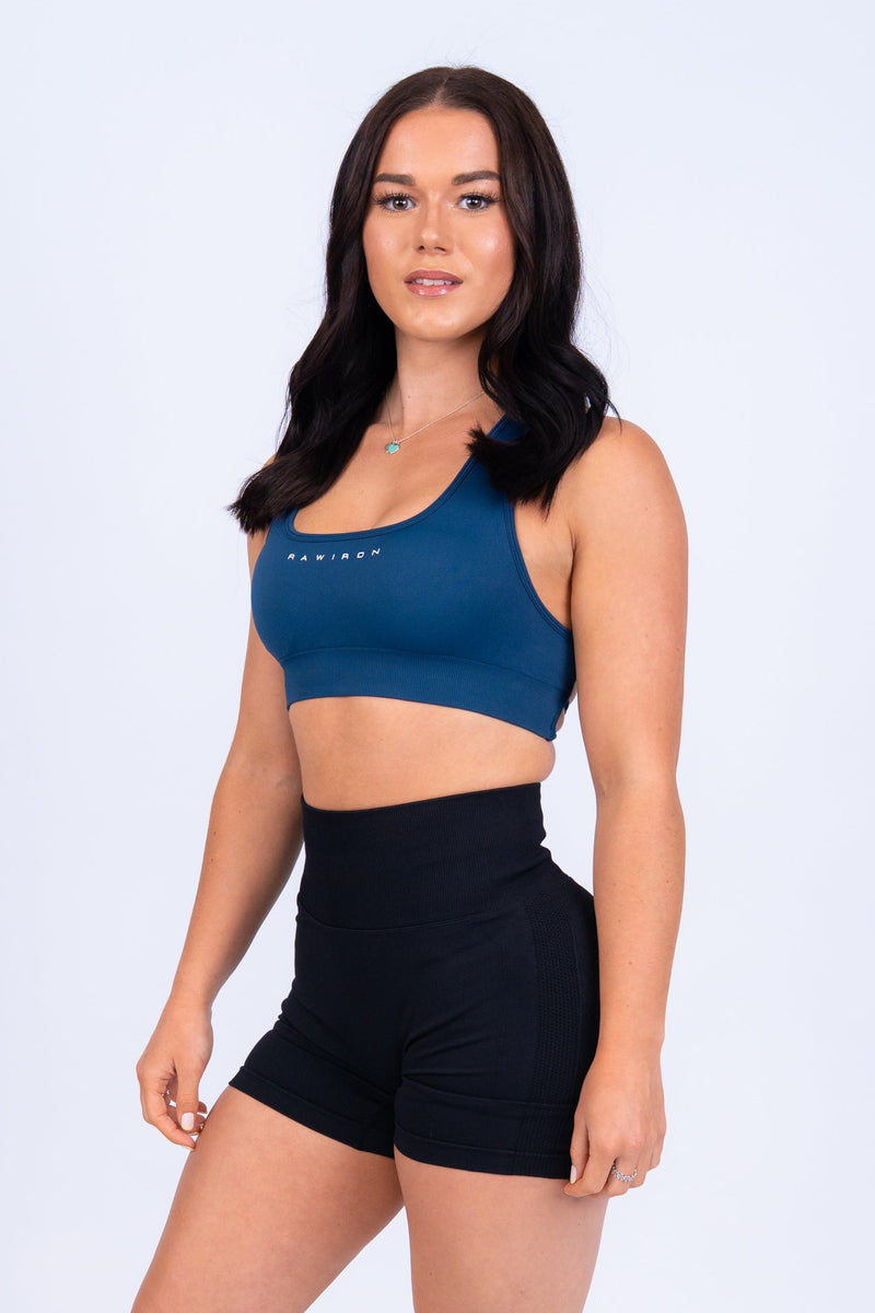 Compression Sports Bra Navy