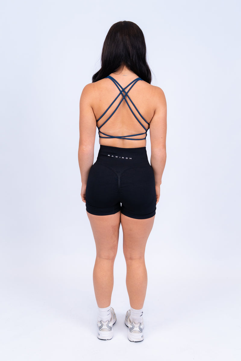 Compression Sports Bra Navy