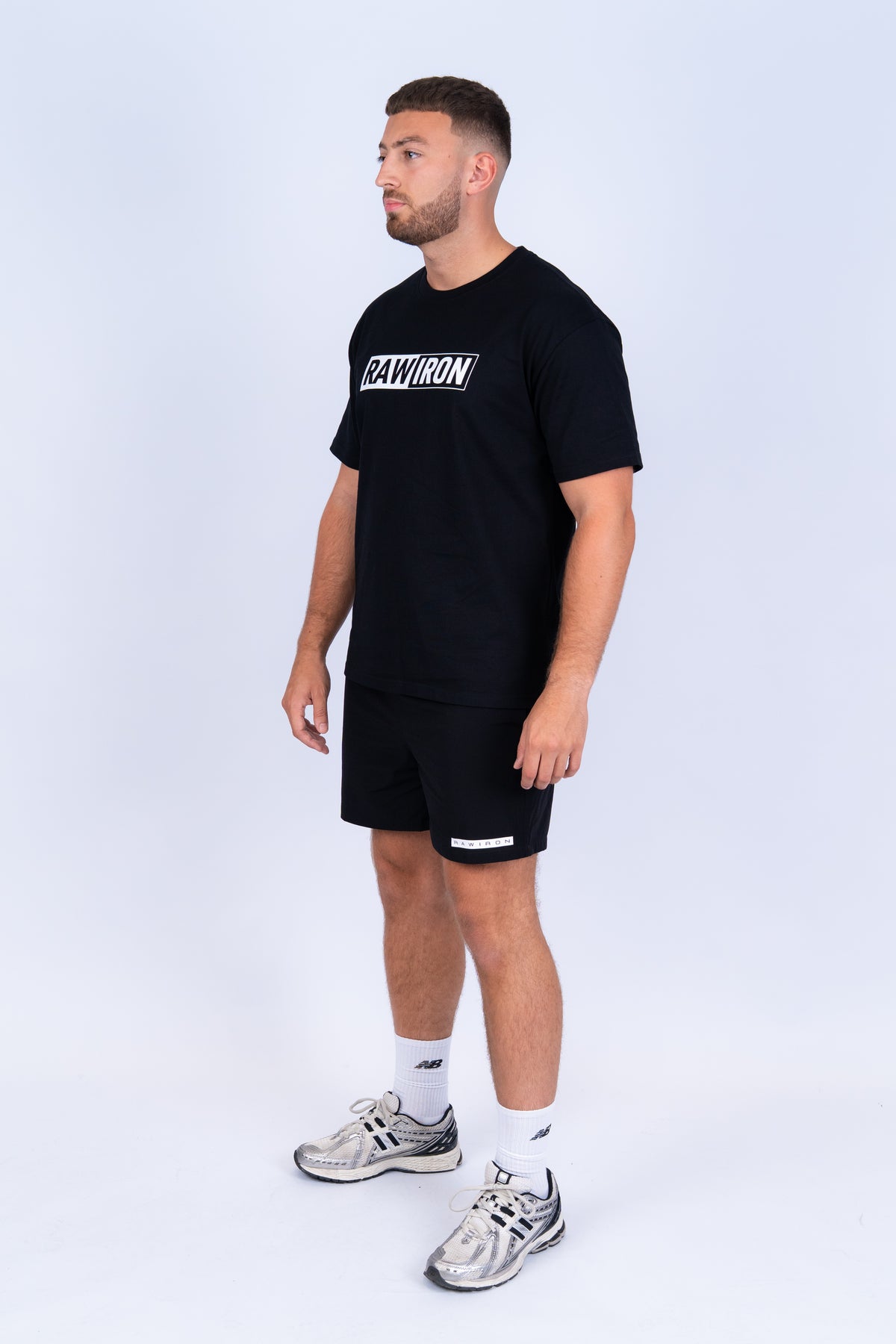 Contrast T-Shirt Black
