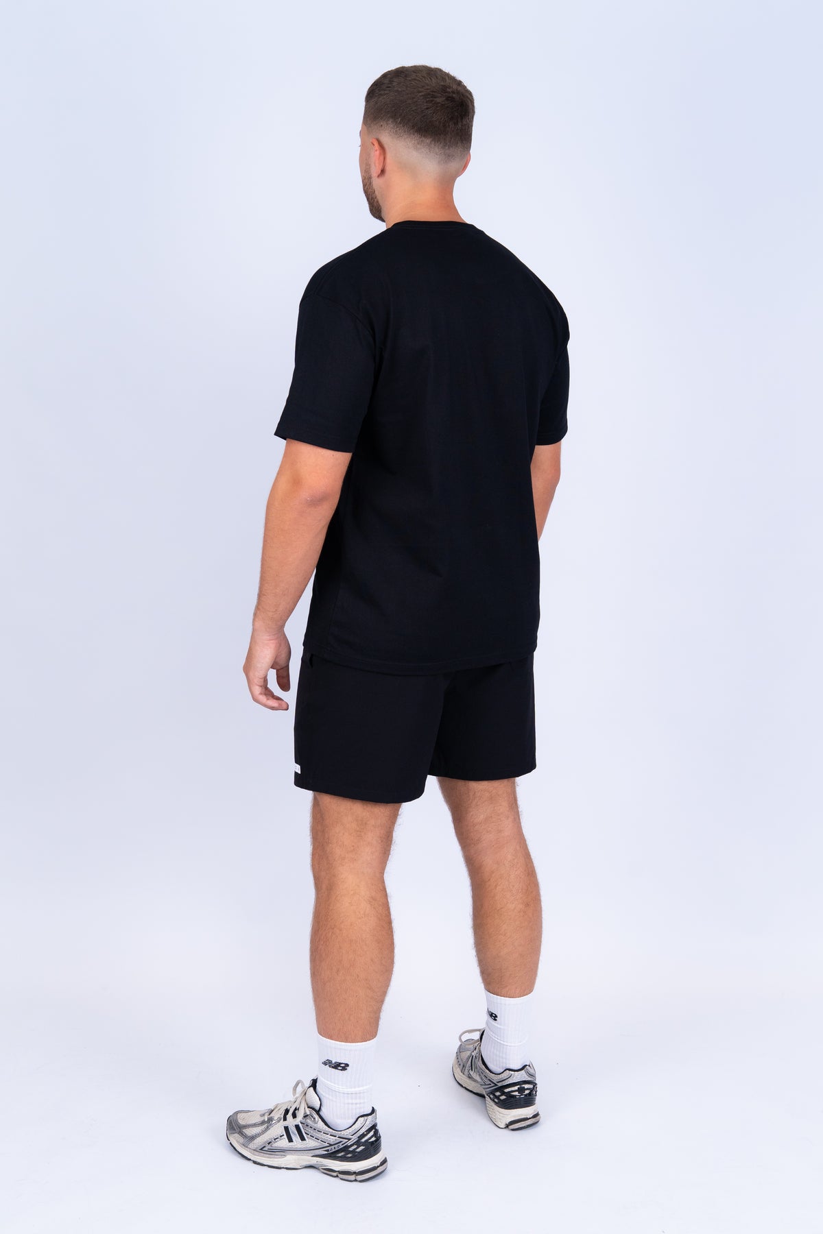 Contrast T-Shirt Black
