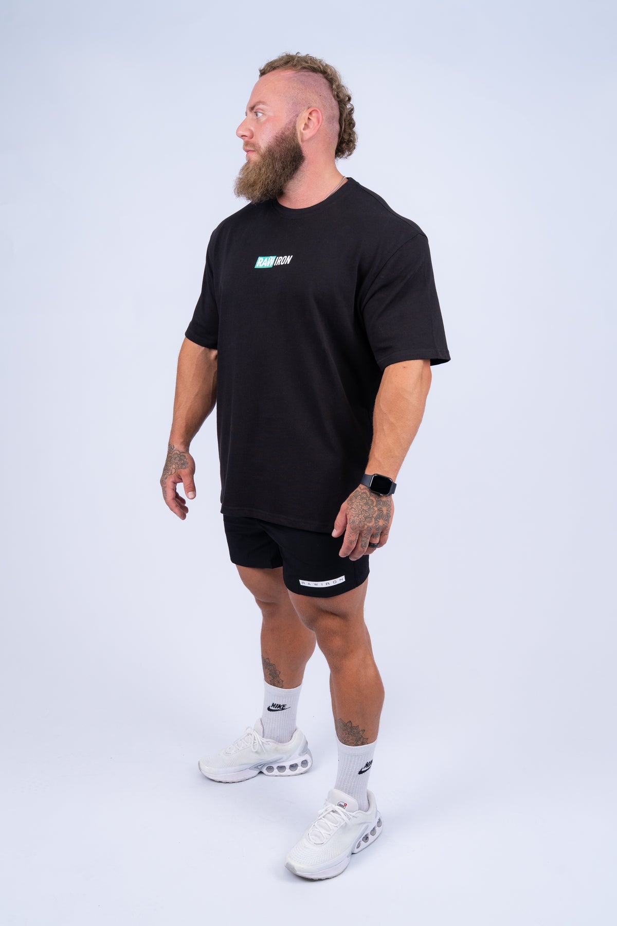 Raw Camo T-Shirt Black