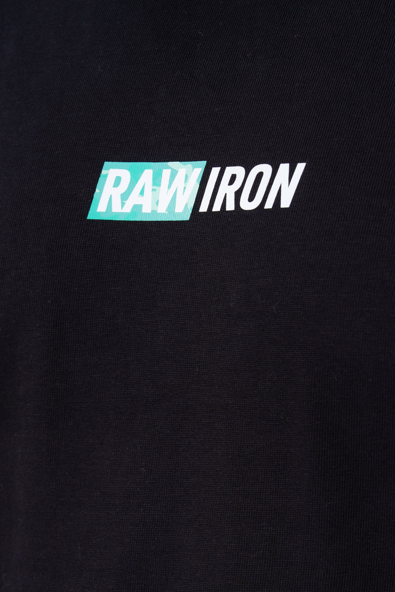 Raw Camo T-Shirt Black