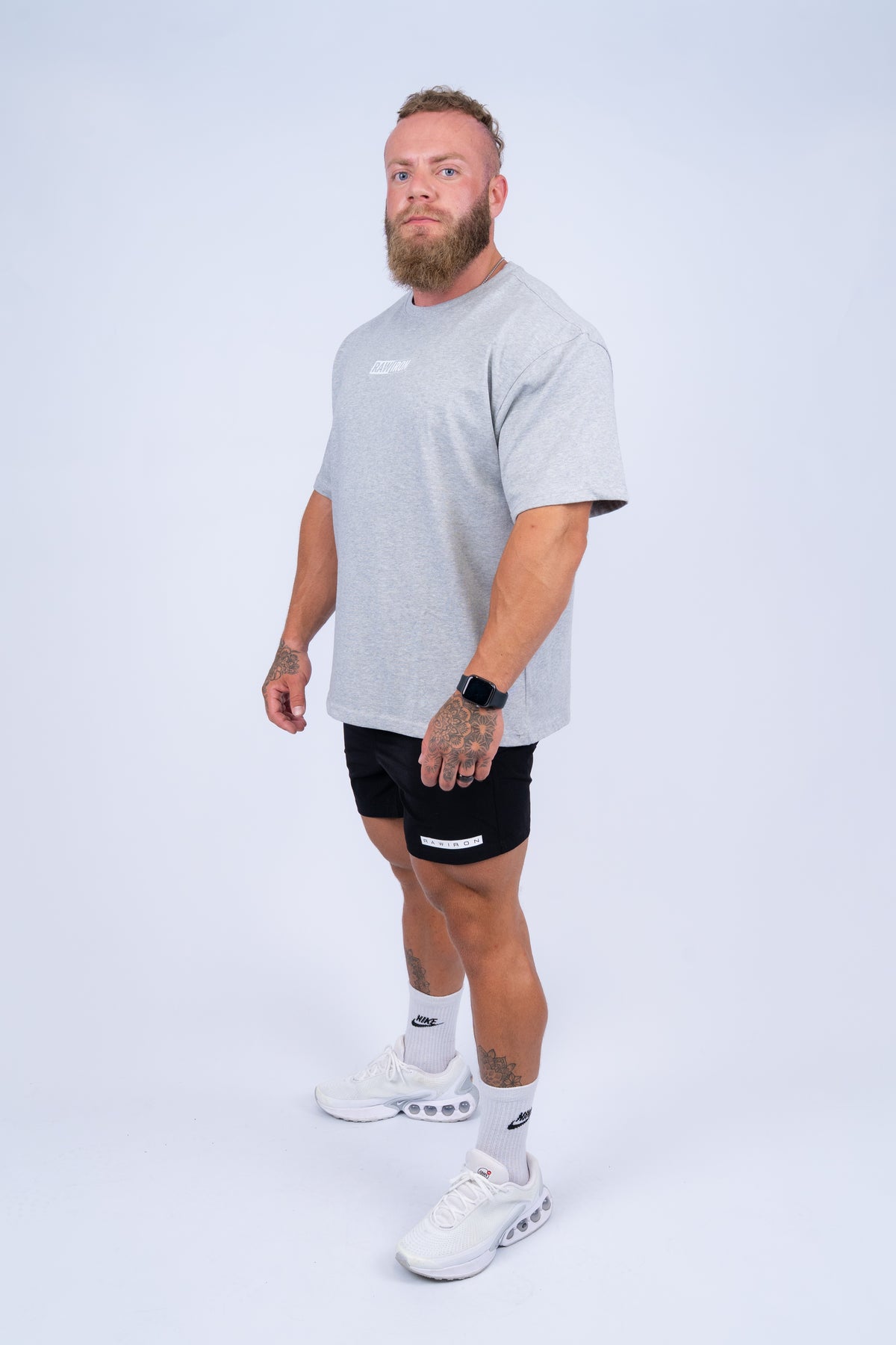 Contrast T-Shirt Grey