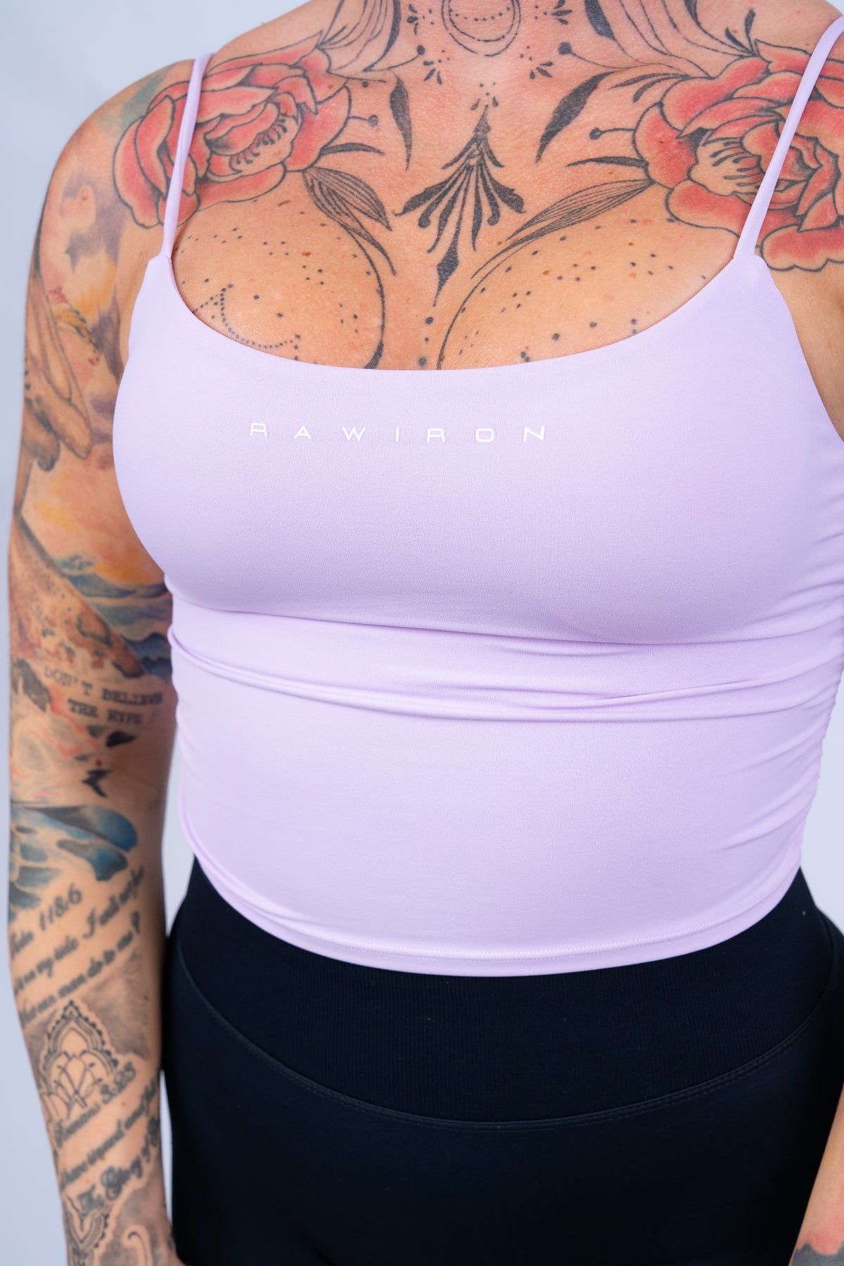 Ruched Tank Top Lavender