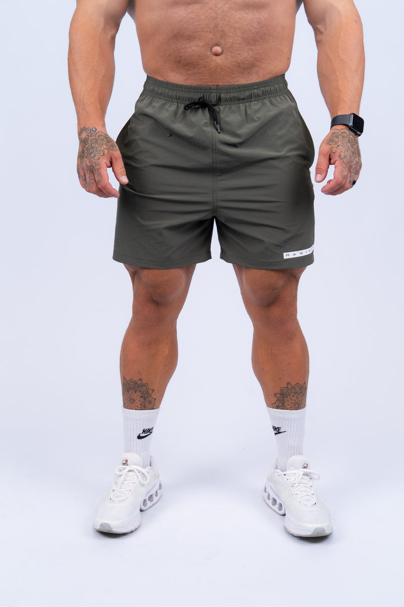 Training 5" Shorts Dark Green
