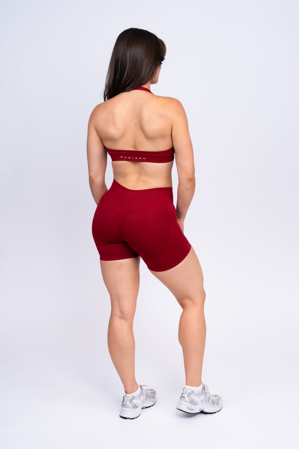 Motion Shorts & Bra Set Red