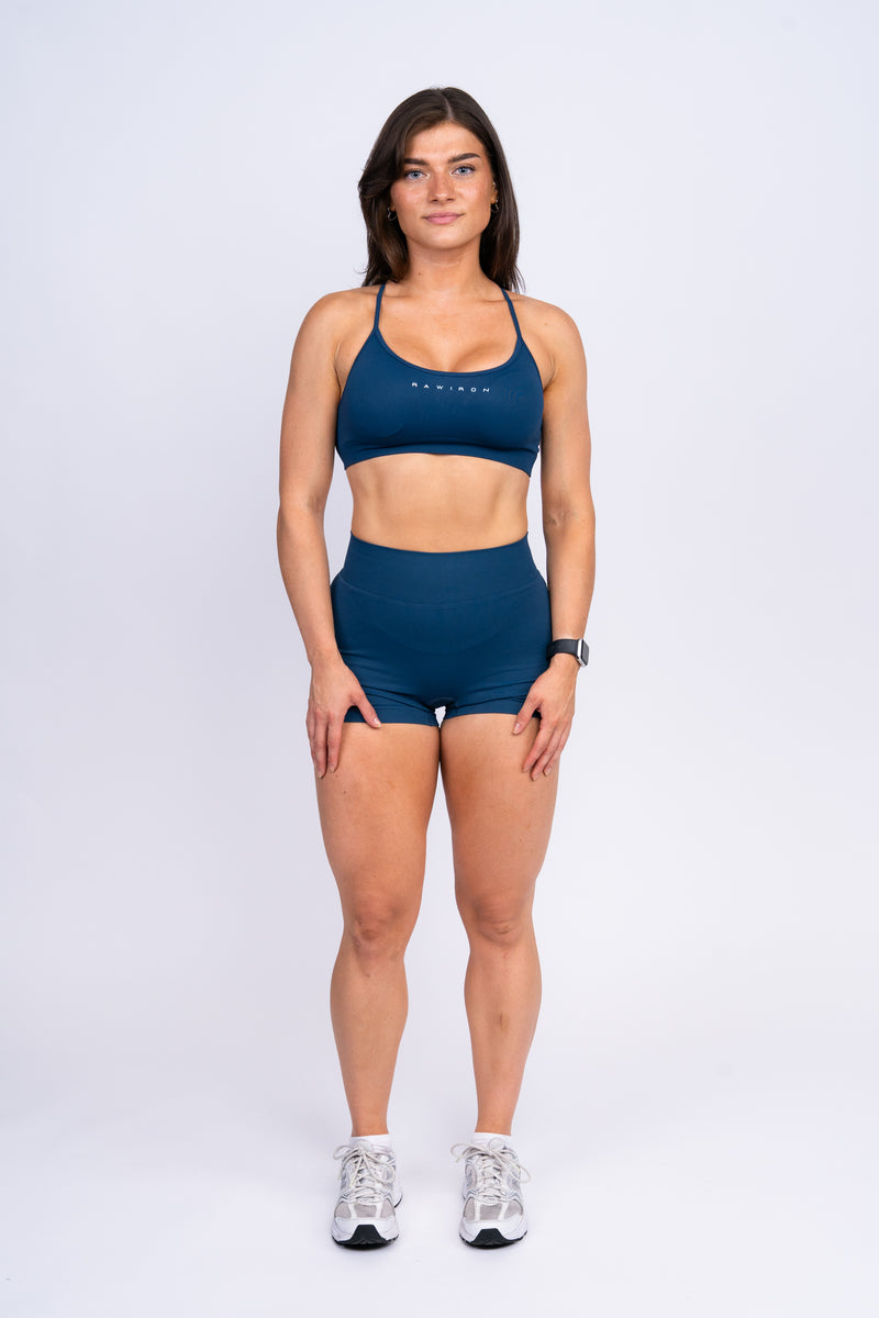 Signature Shorts & Bra Set Navy