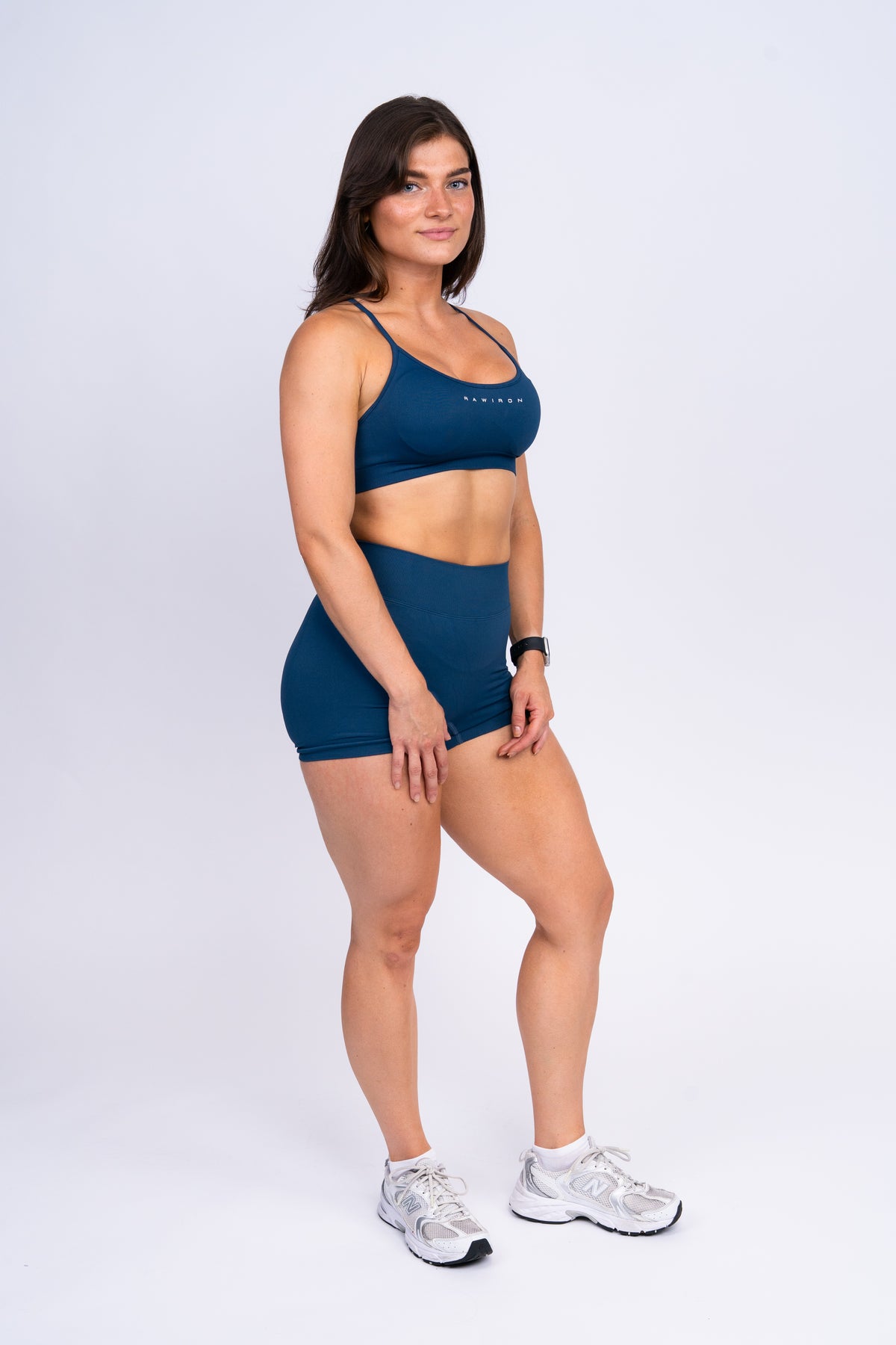 Signature Sports Bra Navy