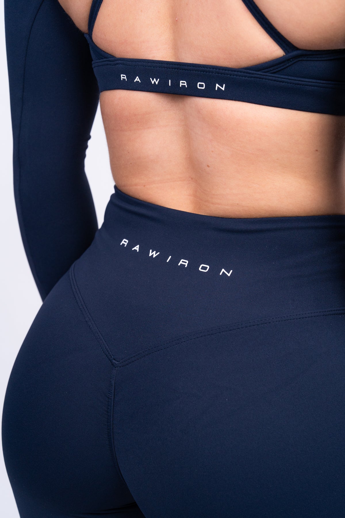Luxe Shrug, Leggings & Bra Set Navy