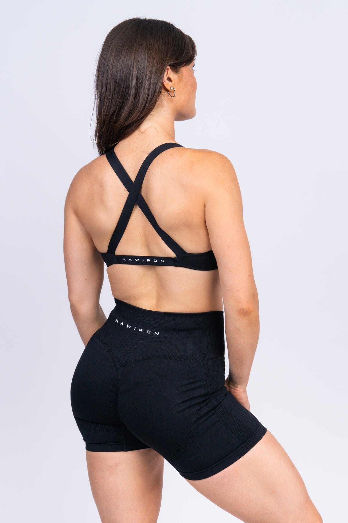 Plunge Sports Bra Black