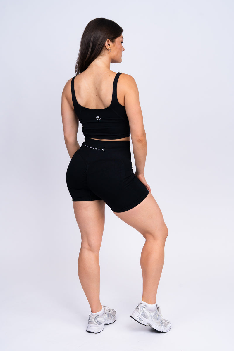 Contour Tank Top Black