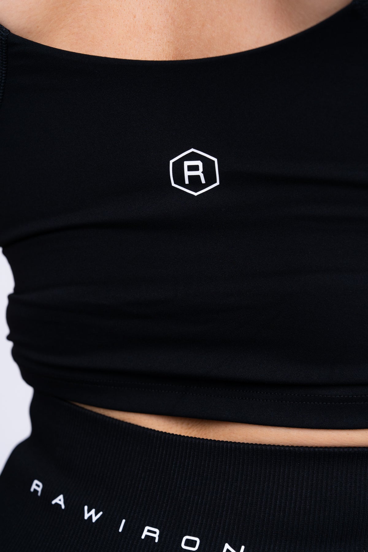 Contour Tank Top Black