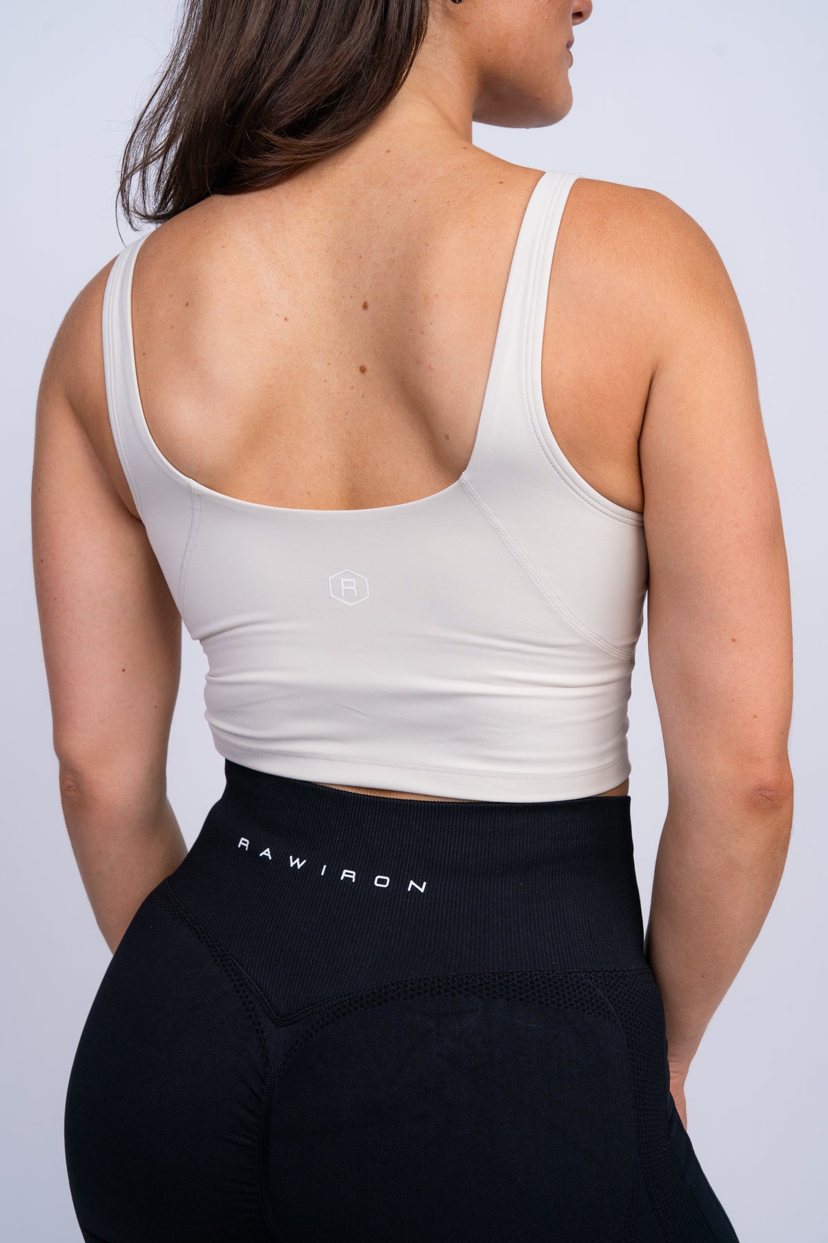Contour Tank Top Off White