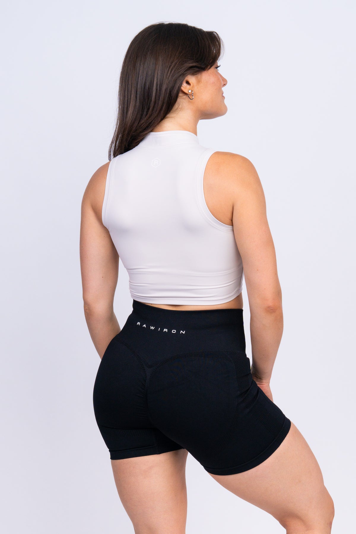 Contour 1/4 Zip Top Off White