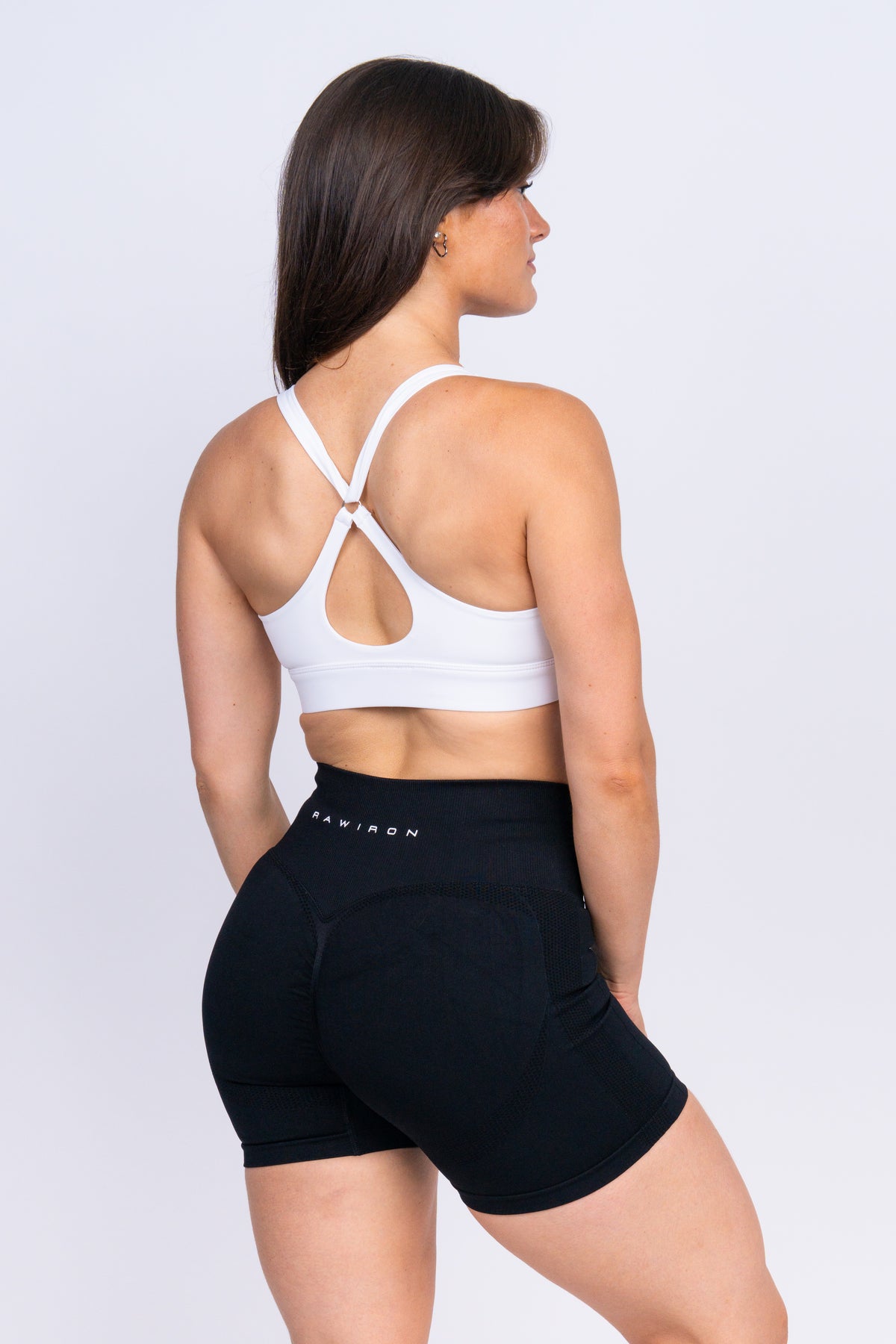 Impact Sports Bra White