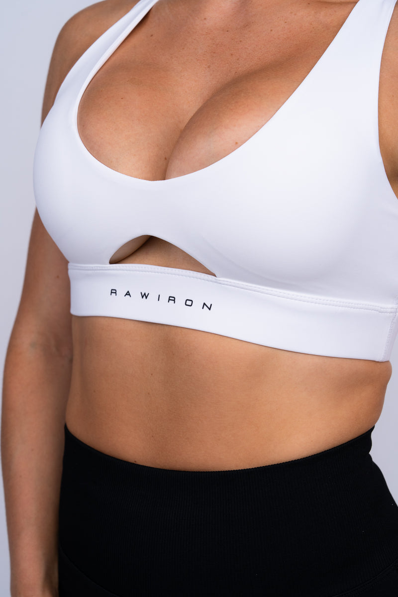 Impact Sports Bra White