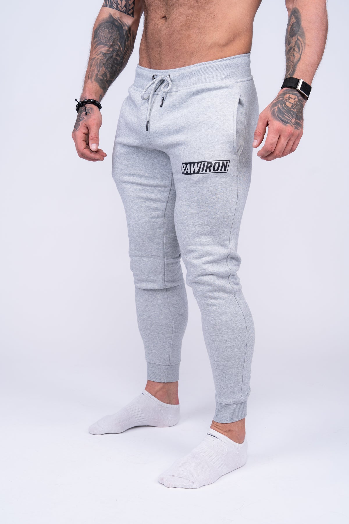 Contrast Joggers Grey