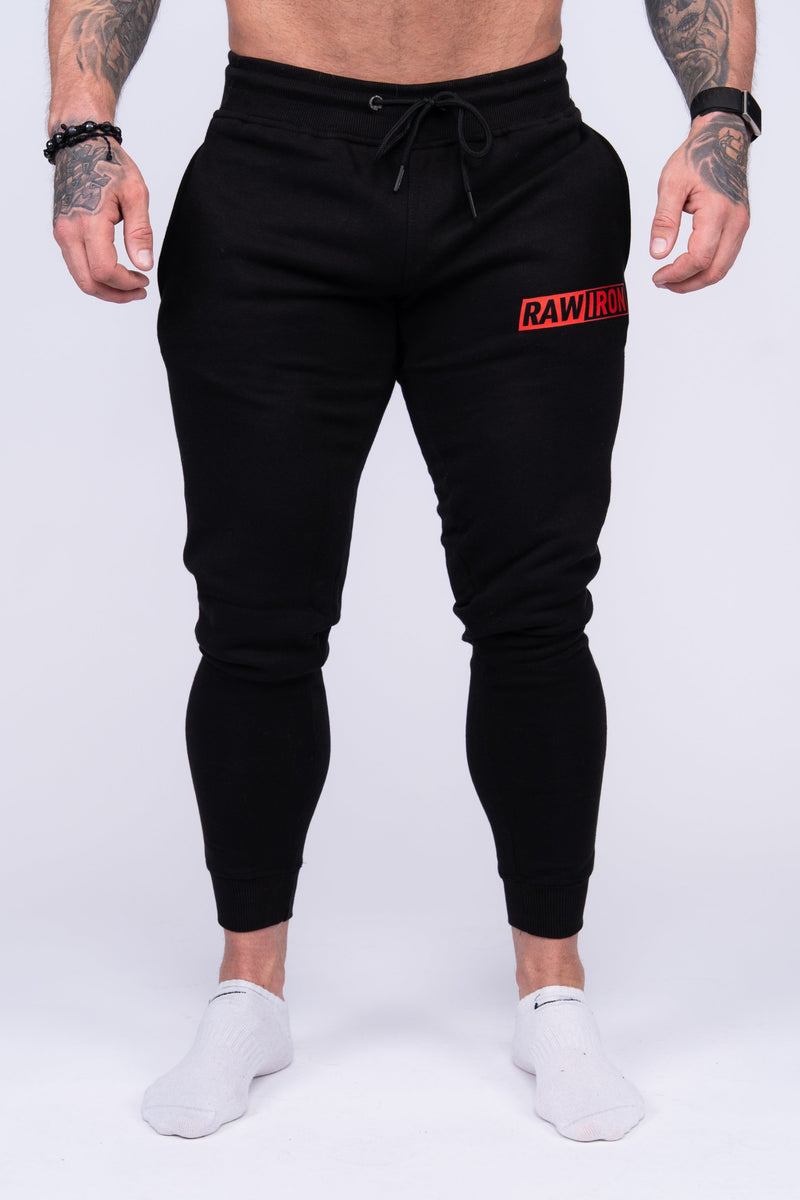 Contrast Joggers Black