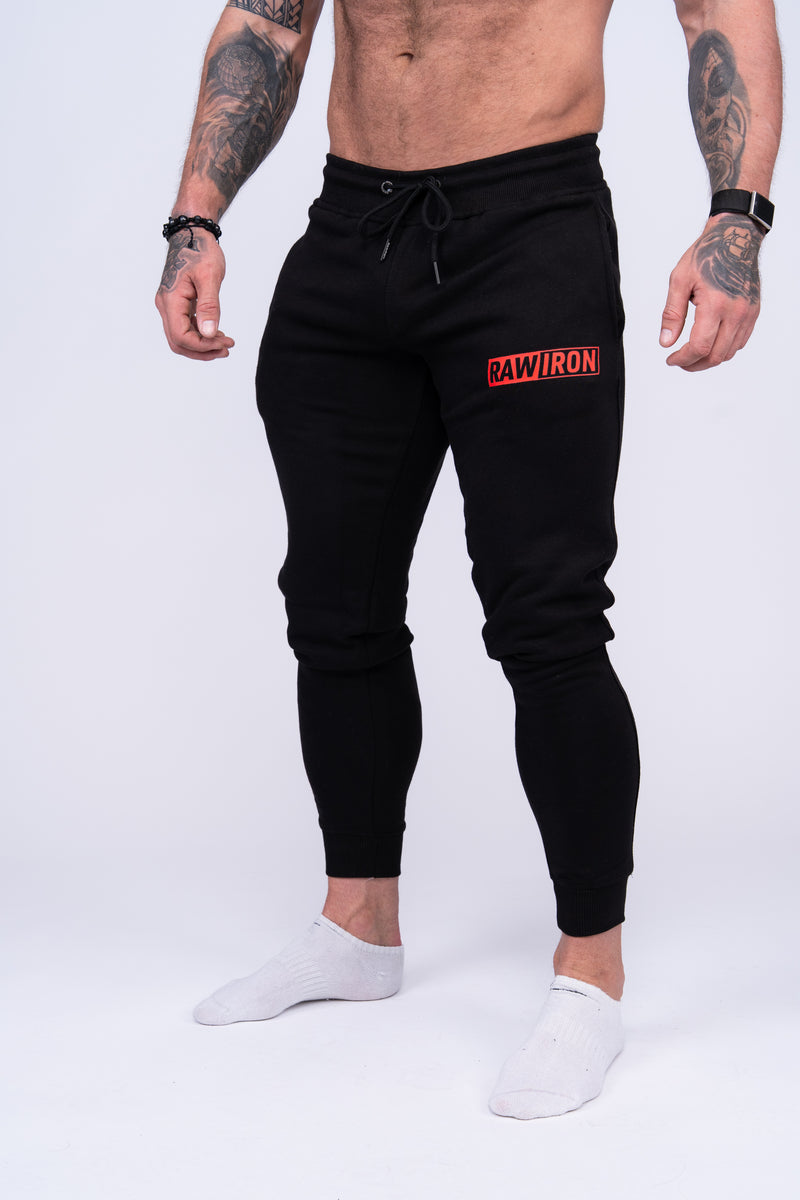 Contrast Joggers Black