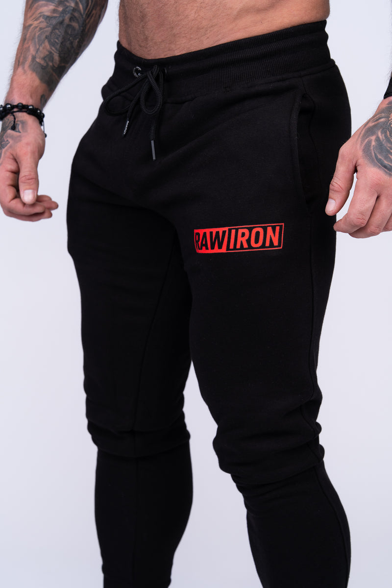 Contrast Joggers Black