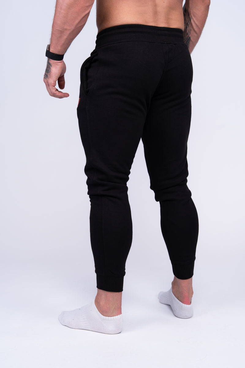 Contrast Joggers Black