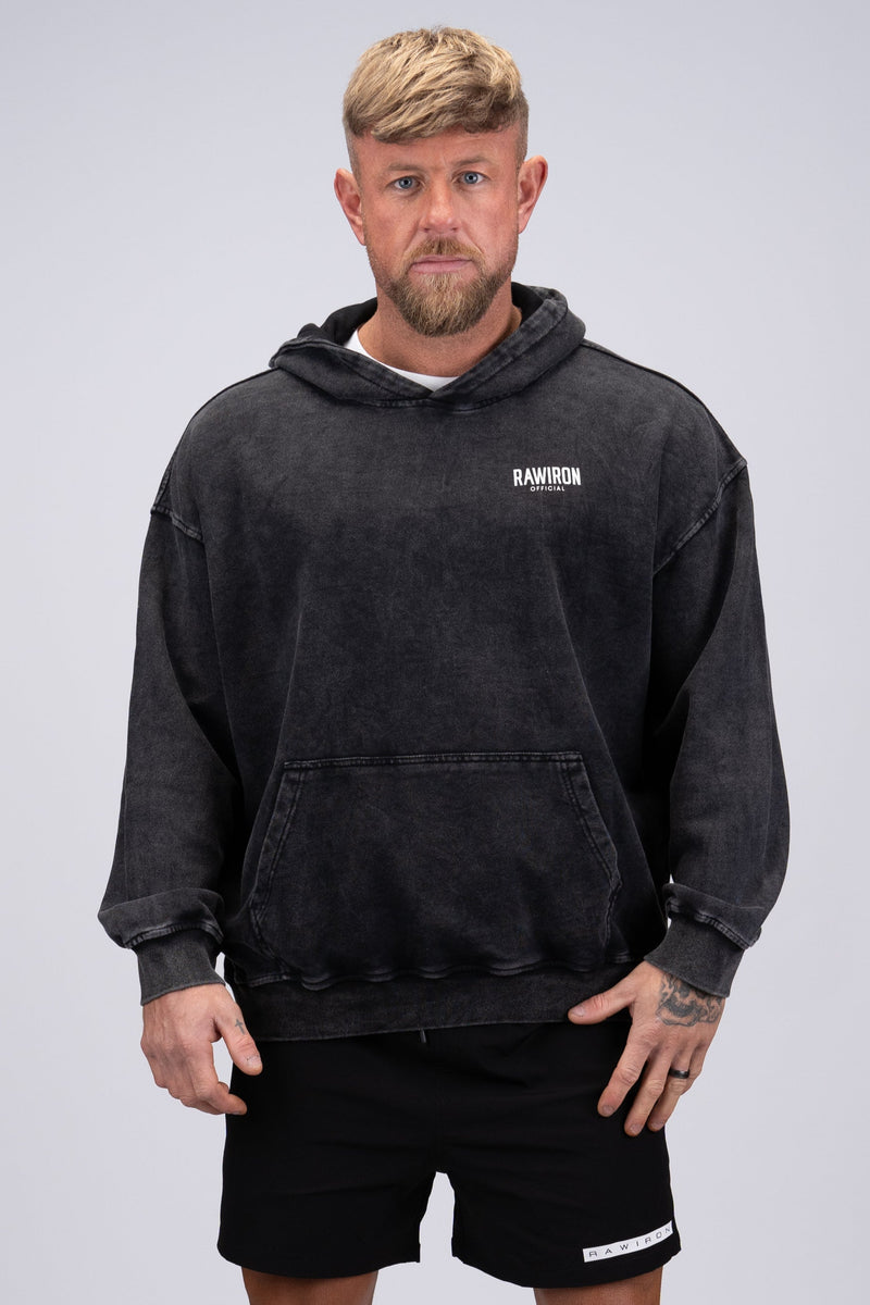 Classic Hoodie Washed Black