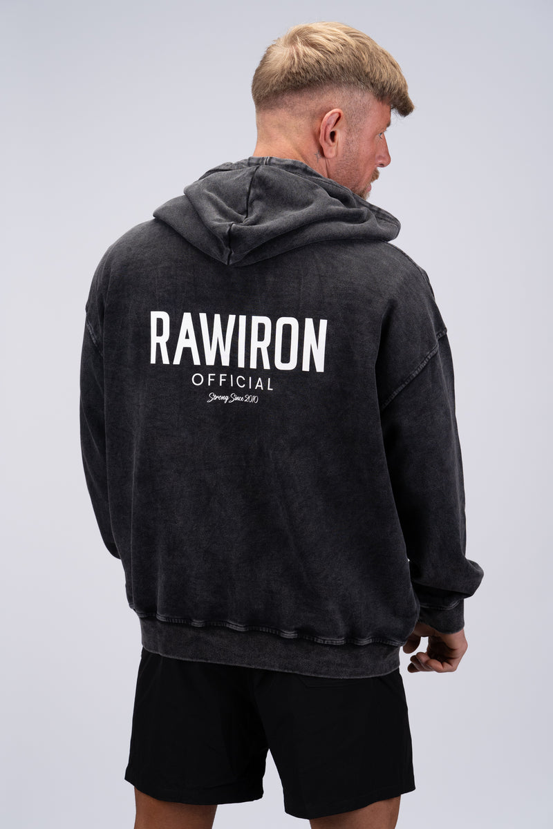 Classic Hoodie Washed Black