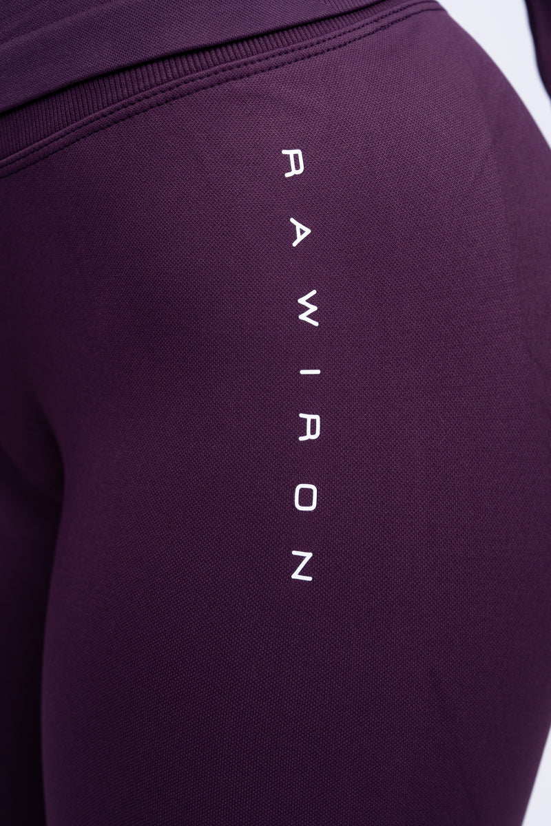 Sculpt Leggings & Jacket Set Deep Purple