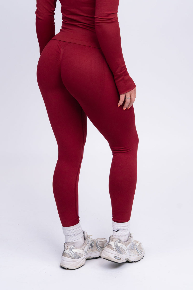 Sculpt Leggings Red
